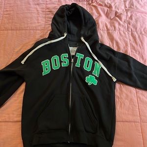 Boston Celtics zip-up hoodie